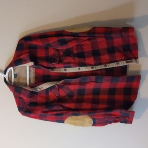 Roots plaid button up